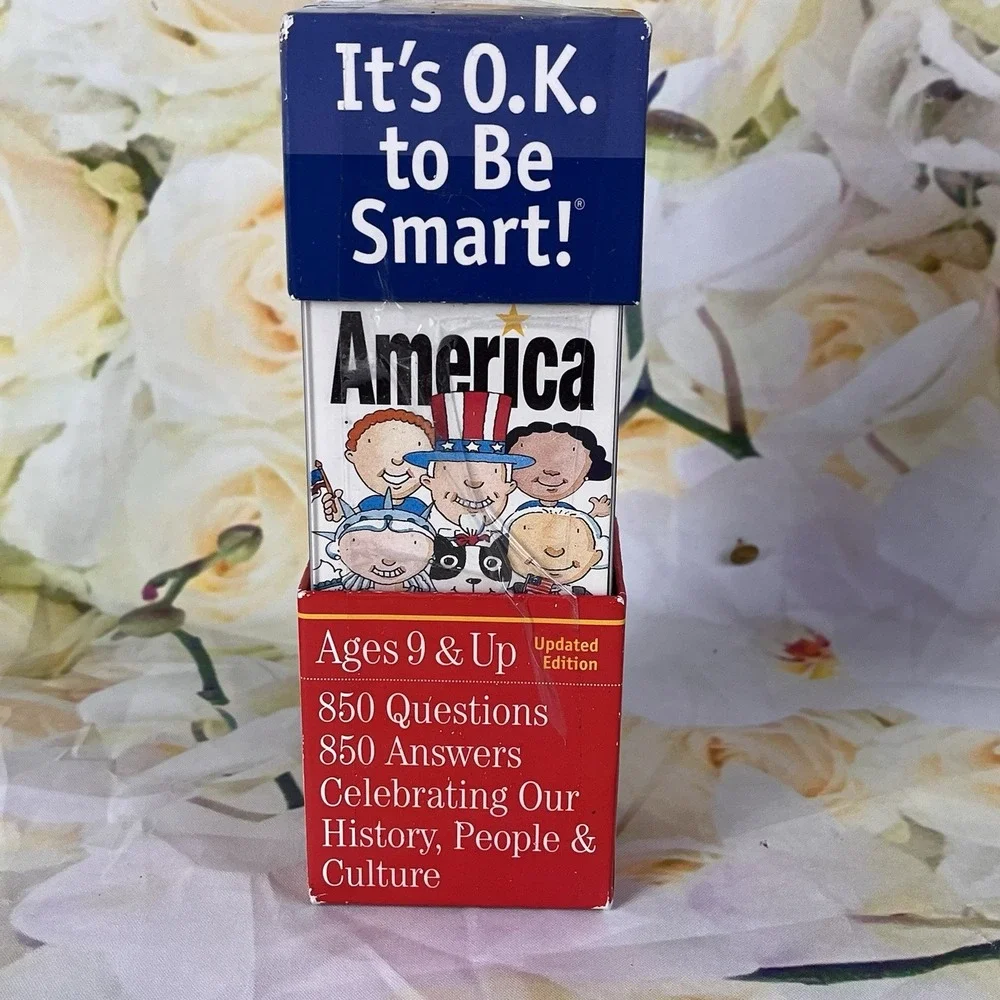 Brain Quest AMERICA USA History People Culture Ages 9+ Classic Toys Winner